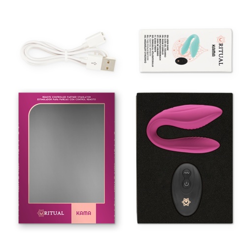 Vibrator cu telecomanda pentru cupluri Rithual Kama ORCHID - Img 2