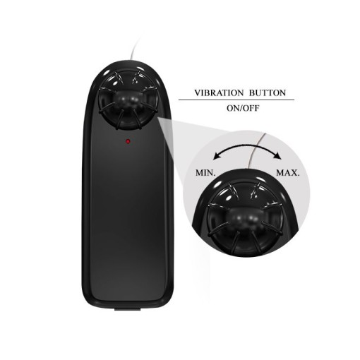 Vibrator cu telecomanda prevazut cu un ax flexibil, cu vene si ventuza de fixare Dong Flesh 20cm - Img 3