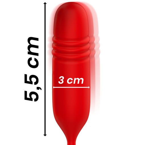 Vibrator dubla stimulare cu miscare sus jos Mia Amalfi 10 moduri de vibratie - Img 6