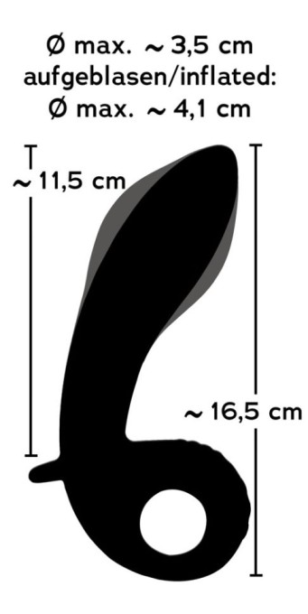 Vibrator gonflabil Inflatable Vibrator Petit (16.5cm) - Img 4