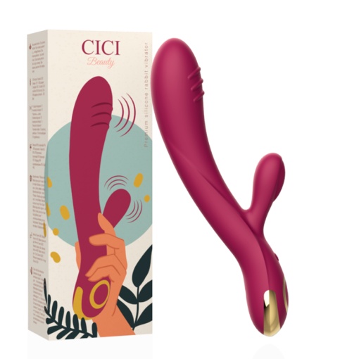 Vibrator iepuras cu stimulare clitoris si G-Spot Cici Beauty Rabbit - Img 7