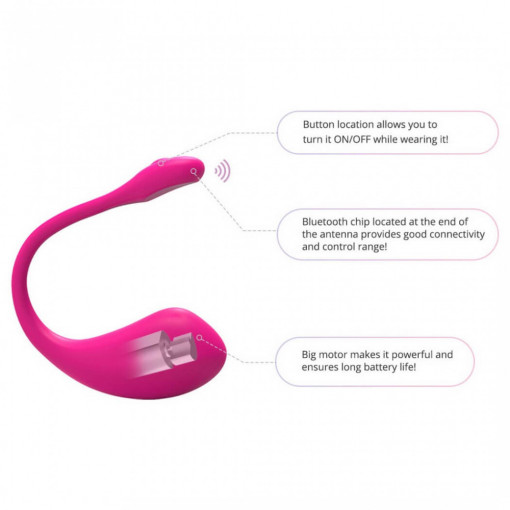 Vibrator Inteligent LOVENSE LUSH 2 - SMART VIBRATING EGG - Img 7