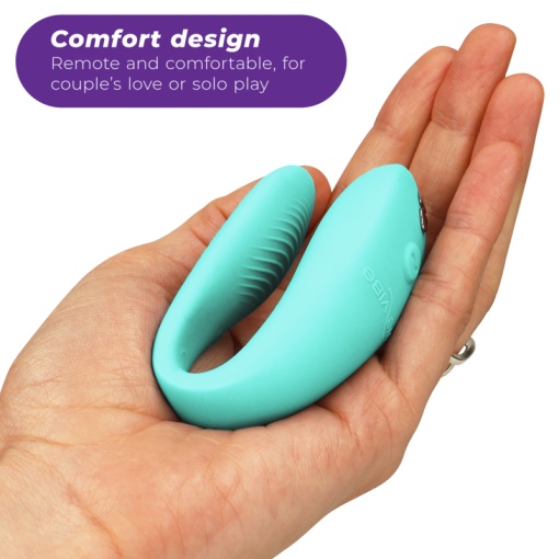 Vibrator inteligent pentru stimularea clitorisului, turcoaz We-Vibe Sync Lite - Img 5