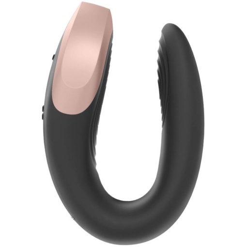 Vibrator inteligent Satisfyer - Double Love Luxury Partner Vibrator (Black) - Img 3