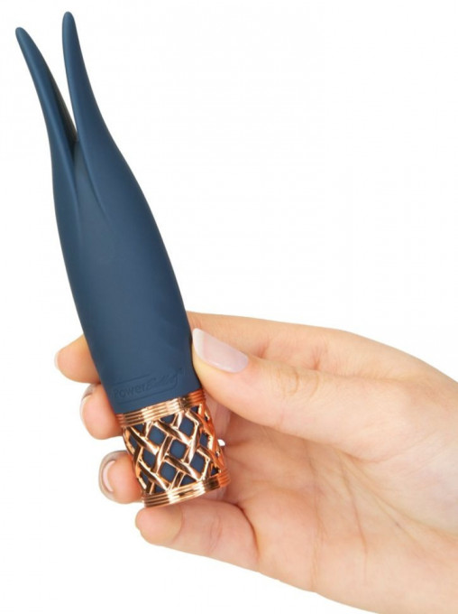 Vibrator lay-on cu 2 varfuri vibrante Playful (12,7 cm) - Img 2