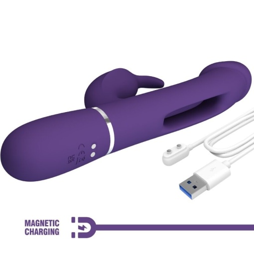 Vibrator multifunctional Pretty Love - Kampas Rabbit 3-in-1 - Img 4