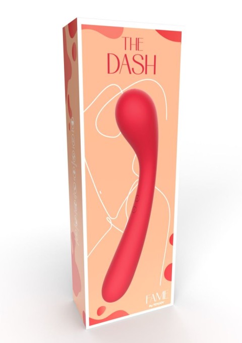 Vibrator pentru punctul G cu 2 motoare, 5 modele de vibrații The Dash G-Spot Vibrator (21.5cm) - Img 3