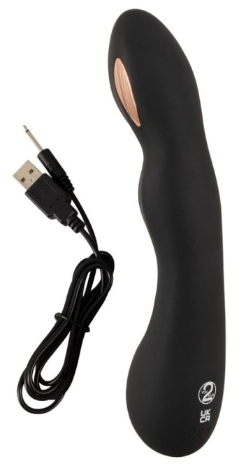 Vibrator punct G cu motor dublu cu stimulare electrica E-Stim G-Spot Vibrator (20,2 cm) - Img 2