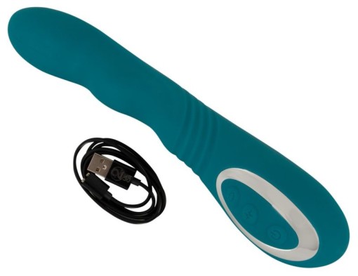 Vibrator punct G cu varf rotativ cu 10 moduri de vibratie Rotating G-Spot Vibrator (22,8 cm) - Img 5