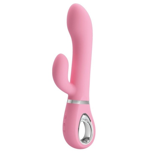 Vibrator rabbit cu 12 functii de vibratie si 4 functii de rotatie PRETTY LOVE - TERNENCE (19.6cm)