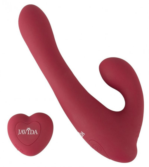 Vibrator rabbit rotativ cu 2 motoare Javida Rotating Rabbit Vibrator (20.6cm) - Img 4