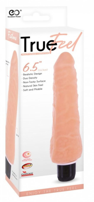 Vibrator realist TRUE FEEL TPR VIBRATOR 6.5" II (16.5cm)