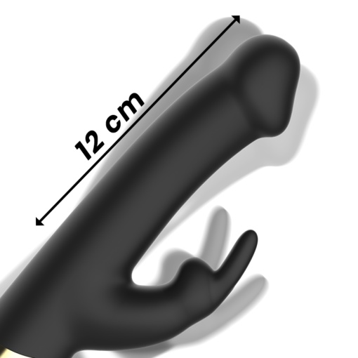 Vibrator rotativ cu stimulare simultană a punctului G și a clitorisului 10 moduri de vibratii Ibiza - Img 4