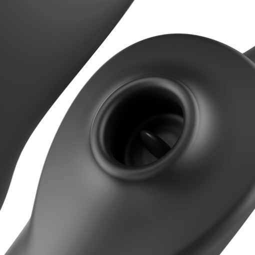 Vibrator Strap-on cu telecomanda fara curele cu tripla simulare IBIZA - Img 4