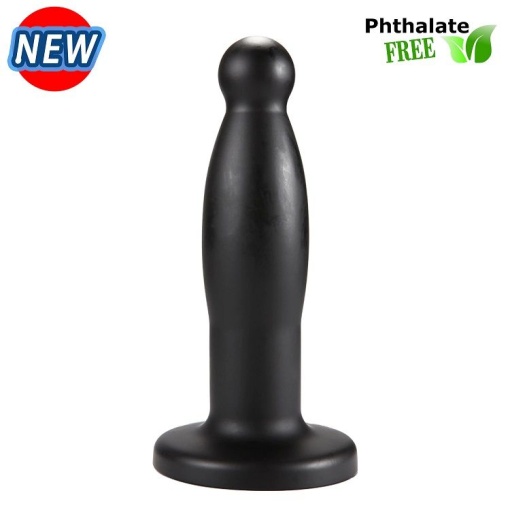 X-Men 9.45" Extra Girthy Butt Plug Black (24cm x 6cm) - Img 2