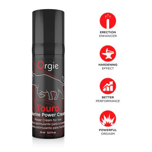 Crema stimulatoare TOURO TAURINE POWER CREAM 15 ML - Img 2