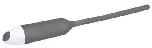 Dilatator flexibil din silicon cu 7 moduri de vibratie Silicone Dilator Black 19cm - Img 2