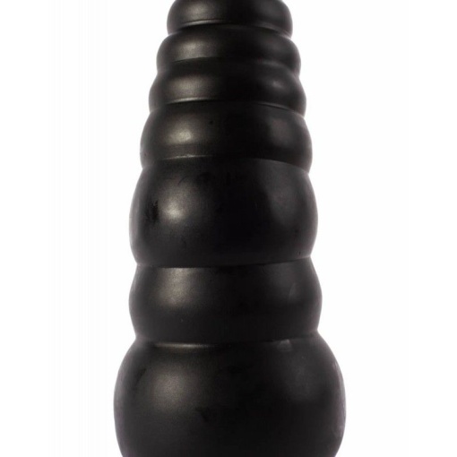 Dildo anal X-Men 10" Extra Large Butt Plug Black II (25.4cm) - Img 4