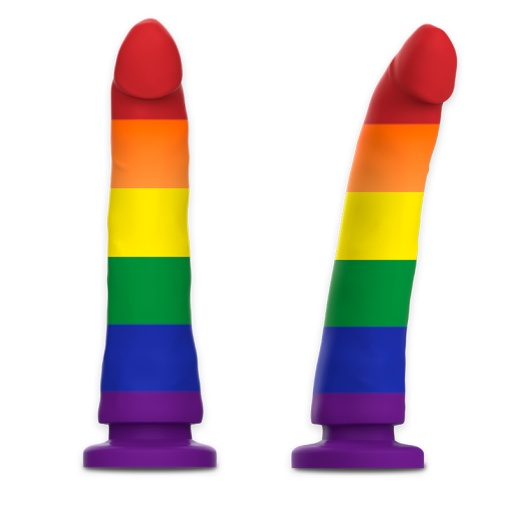 Dildo cu ventuza din silicon super flexibil MYTHOLOGY - DEVON PRIDE DILDO marime L - Img 4