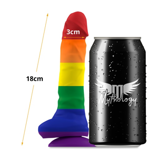 Dildo cu ventuzaa super flexibil și ergonomic MYTHOLOGY DION-GALACTIC FANTASY M - Img 4