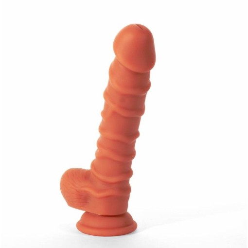 Dildo de înaltă calitate X-MEN 8.5" Dildo Colours Pleasure Flesh 20cm (inserabil 16cm)