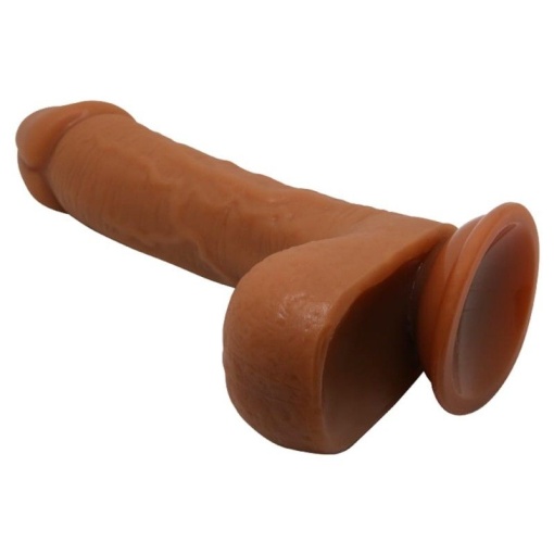 Dildo Mare Flexibil Beautiful Brown (22.2cm x 4.7cm) - Img 5
