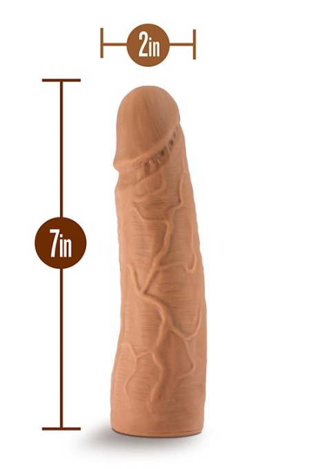 Dildo realist din silicon THE REALM REALISTIC LOCK ON DILDO 17.5cm - Img 5
