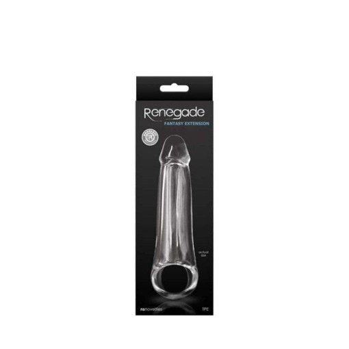Extensie transparenta RENEGADE FANTASY EXTENSION SM CLEAR 17cm - Img 2
