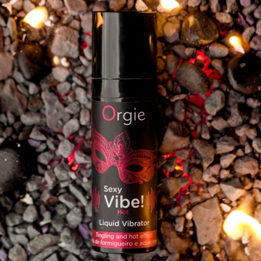 Gel stimulant Sexy Vibe! HOT Kissable Exciting Gel 15ml - Img 3