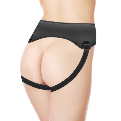 Ham Strapon CYBER SILICOCK - Harness cu 3 Ineluri Incluse - Img 5
