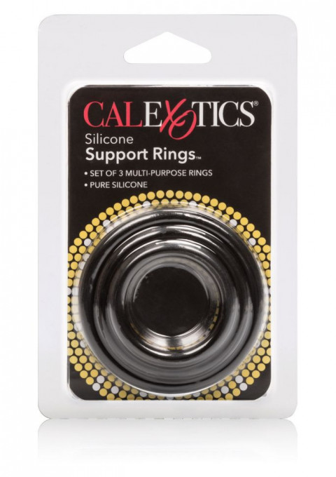 Inele penis Silicone Support Rings 3 bucati - Img 2
