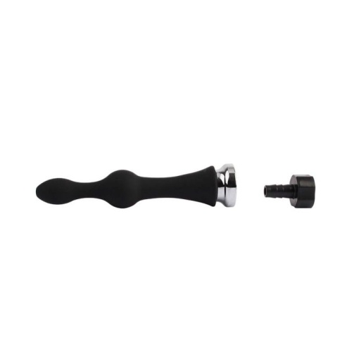 Irigator anal din silicon Teasing Enema Play Attachment - Img 5
