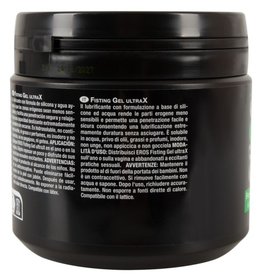 Lubrifiant special pentru fisting EROS Action - Fisting Gel UltraX - 500ml - Img 2