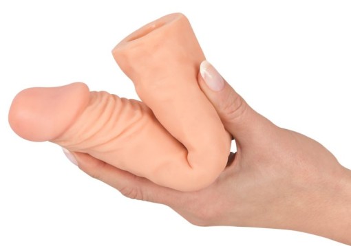 Manson realist cu gland si vene Extension Sleeve + 3cm (19.5 cm) - Img 3