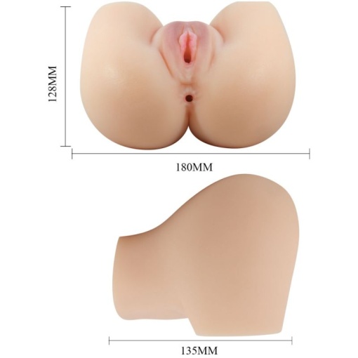 Masturbator cu vibratii Crazy Bull Mila Flesh 18cm - Img 7