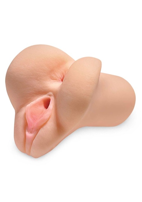 Masturbator de buzunar sub forma de vagin si de anus Pick Your Pleasure Stroker, Skin - Img 4