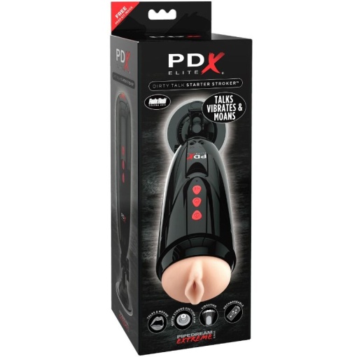 Masturbator PDX Elite - Dirty Talk Starter Stroker - Img 3
