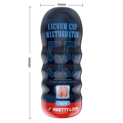 Masturbator Pretty Love Vacuum Cup - Vagina 18cm - Img 2