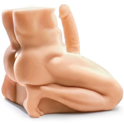 Masturbator realist EXTREME TOYZ - Pipedreams Bust Torso with Penis "Fuck Me Silly Man!" - Img 5