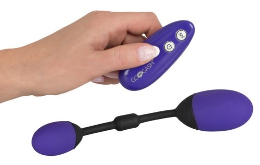Ou vibrator pentru vagin și anus cu 7 moduri de vibrație Vibrating Pussy &amp; Ass Balls - Img 3