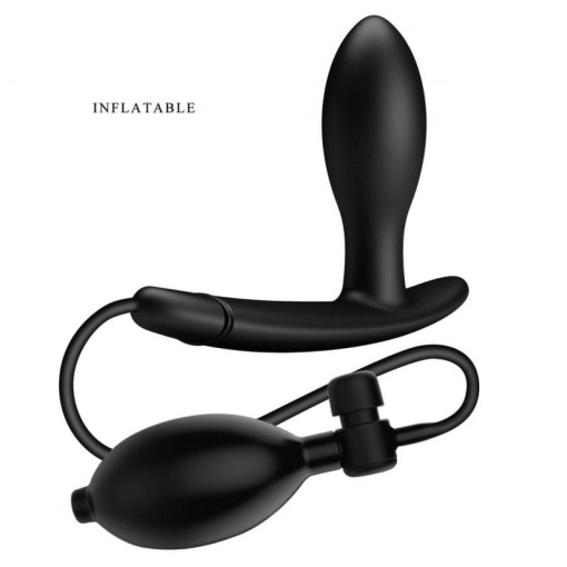Plug anal inflatabil din silicon Pretty Love Drake (7.8cm) - Img 3