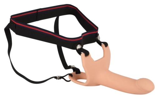 Strap-on de mici dimensiuni din silicon Silicone Strap-on 16cm - Img 4