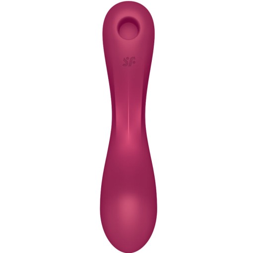 Vibrator 3 în 1 Satisfyer Curvy Trinity 1, red (17,5cm) - Img 5