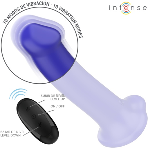 Vibrator cu 10 Vibrații Puternice &amp; Telecomanda INTENSE Victoria - Img 5