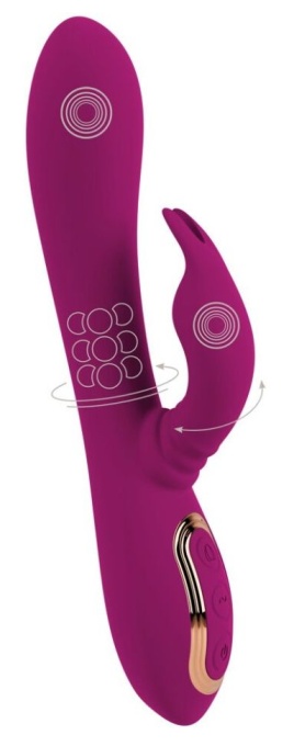Vibrator cu 3 functii Javida 3 Function Vibrator, Miscare de rotatie - Img 3