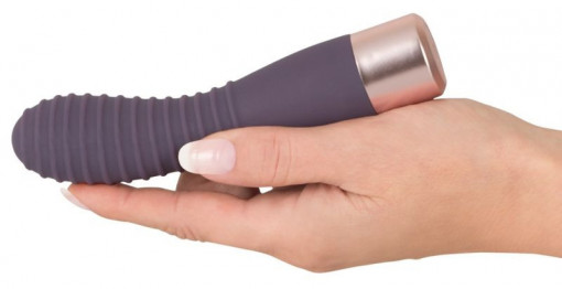 Vibrator cu ax texturat si 10 moduri de vibrație Elegant Flexy Vibe (15 cm) - Img 3