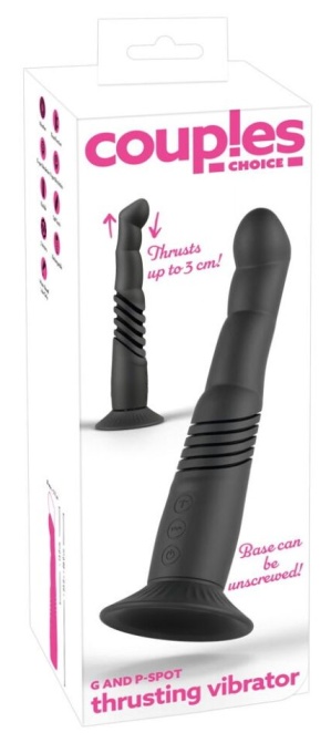 Vibrator cu miscare sus jos G and P-Spot Thrusting Vibrator - Img 9