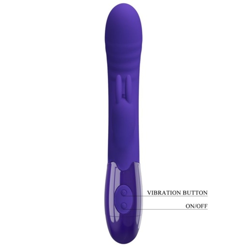 Vibrator cu stimulator clitoridian Pretty Love Orgasmic 20.6cm - Img 3