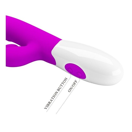 Vibrator cu stimulator clitoridian Pretty Love Orgasmic 20.6cm - Img 4