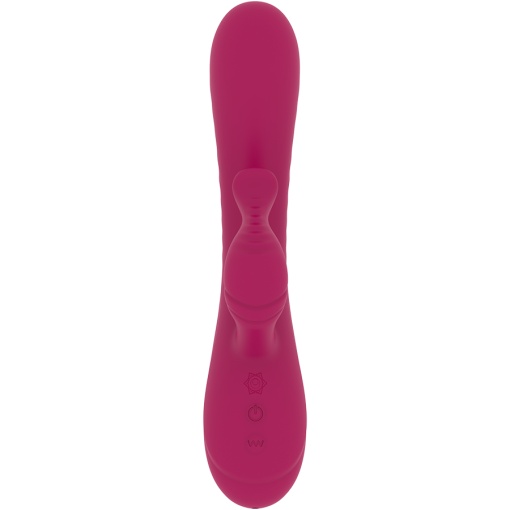 Vibrator Iepuras cu stimulare clitoridian si G-Spot RITHUAL - ANUSARA Rosu - Img 2
